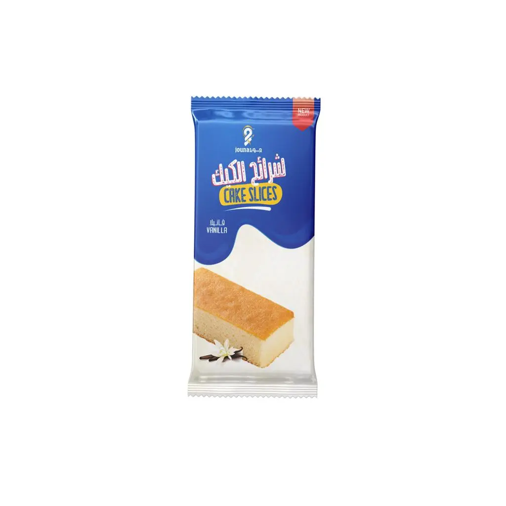 Vanilla Flavor Cake Slices